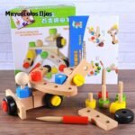 Jeu d'assemblage en bois – blocs de construction