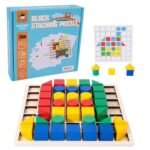 Jeu de correspondance couleurs et formes – Montessori