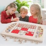 Sudoku multifonction en bois – 100 défis