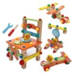 Chaise d'assemblage Montessori en bois