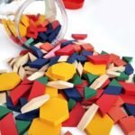 Puzzle Blocks en bois – 125 pièces
