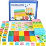 Domino mathématique en bois – 110 pièces