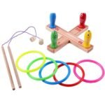 Jeu de pêche aux anneaux magnétique