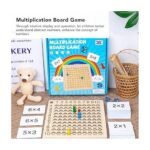 Table de multiplication en bois