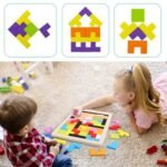 Puzzle d'intelligence en bois – 40 pièces