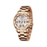 ⁦Montre Femme MINI FOCUS MF0466L Multifonction – Or Rose, Cadran Blanc⁩ - الصورة ⁦2⁩