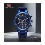 ⁦Montre Homme MINI FOCUS Chronographe – Tout Bleu⁩ - الصورة ⁦2⁩