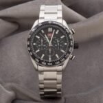 ⁦Montre Homme MINI FOCUS R04003 Chronographe – Cadran Noir, Acier⁩ - الصورة ⁦3⁩
