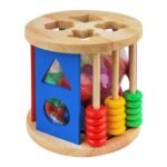 ⁦Cage d'intelligence en bois – formes à encastrer⁩ - الصورة ⁦2⁩