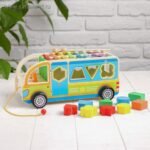 ⁦Bus musical en bois – formes et percussion⁩ - الصورة ⁦2⁩