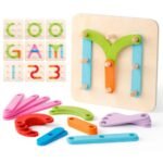 ⁦Construction de lettres et chiffres en bois⁩ - الصورة ⁦2⁩