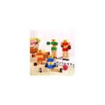 ⁦Robots en bois transformables – lot de 3⁩ - الصورة ⁦4⁩