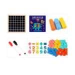 ⁦Boîte mosaïque en bois – puzzle et tableau⁩ - الصورة ⁦2⁩