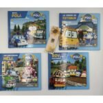⁦Robocar Poli – pack de 4 histoires : Bravo Poli, Roy à la rescousse, Le cadeau de Totobus, Bon anniversaire Heli⁩ - الصورة ⁦2⁩