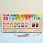⁦Planche logarithmique 3 en 1 – Montessori⁩ - الصورة ⁦2⁩