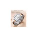 ⁦Montre Femme MINI FOCUS MF0472L Rectangulaire – Bicolore Or Rose et Argent⁩ - الصورة ⁦3⁩