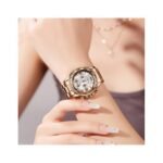 ⁦Montre Femme MINI FOCUS MF0466L Multifonction – Or Rose, Cadran Blanc⁩ - الصورة ⁦3⁩