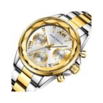 ⁦Montre Femme MINI FOCUS MF0466L Multifonction – Bicolore Or et Argent⁩ - الصورة ⁦3⁩