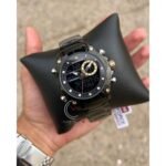 ⁦Montre Homme NAVIFORCE NF9153 Analogique-Digitale – Acier Noir, Accents Or Rose⁩ - الصورة ⁦3⁩
