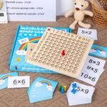 ⁦Pack 2 jeux en bois : table de multiplication + jeu de logique⁩ - الصورة ⁦3⁩