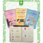 ⁦Cahiers magiques réutilisables – 4 livres d'écriture (anglais)⁩ - الصورة ⁦2⁩