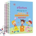 ⁦باقة 4 دفاتر للكتابة السحرية – العربية والفرنسية⁩ - الصورة ⁦3⁩
