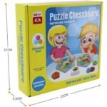 ⁦Échiquier puzzle – jeu pour 2 joueurs⁩ - الصورة ⁦3⁩