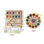 ⁦Labyrinthes magnétiques en bois – pack de 2⁩ - الصورة ⁦3⁩