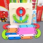 ⁦Construction de lettres et chiffres en bois⁩ - الصورة ⁦3⁩