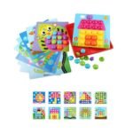 ⁦Button Idea – mosaïque à gros boutons⁩ - الصورة ⁦8⁩