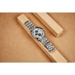⁦Montre Homme BENYAR 51080 Chronographe – Cadran Blanc, Bracelet Acier⁩ - الصورة ⁦4⁩