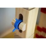 ⁦Circuit de billes en bois – 33 pièces⁩ - الصورة ⁦2⁩