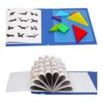 ⁦Tangram en bois – 96 défis⁩ - الصورة ⁦3⁩