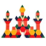 ⁦Puzzle Blocks en bois – 125 pièces⁩ - الصورة ⁦2⁩