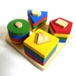 ⁦Encastrement de formes géométriques en bois⁩ - الصورة ⁦3⁩