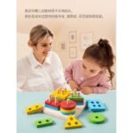 ⁦Planche d'empilage – chiffres, couleurs et comparaison⁩ - الصورة ⁦3⁩