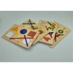 ⁦Thread Picture – cartes à fils : chiffres, animaux, formes⁩ - الصورة ⁦3⁩