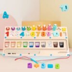⁦Planche logarithmique 3 en 1 – Montessori⁩ - الصورة ⁦3⁩