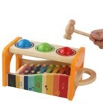 ⁦Banc à marteler avec xylophone en bois⁩ - الصورة ⁦3⁩