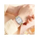 ⁦Montre Femme MINI FOCUS MF0472L Rectangulaire – Bicolore Or et Argent⁩ - الصورة ⁦4⁩