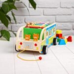 ⁦Bus musical en bois – formes et percussion⁩ - الصورة ⁦4⁩