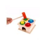 ⁦Banc à marteler en bois avec balles⁩ - الصورة ⁦4⁩