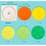 ⁦Super boîte des fractions en bois⁩ - الصورة ⁦5⁩