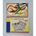 ⁦Thread Picture – cartes à fils : chiffres, animaux, formes⁩ - الصورة ⁦4⁩