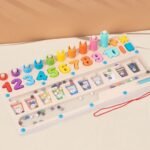 ⁦Planche logarithmique 3 en 1 – Montessori⁩ - الصورة ⁦4⁩