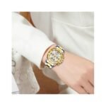 ⁦Montre Femme MINI FOCUS MF0466L Multifonction – Bicolore Or et Argent⁩ - الصورة ⁦4⁩