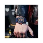 ⁦Montre Homme MINI FOCUS MF0437 Chronographe Tonneau – Bleu, Bracelet Bleu Clair⁩ - الصورة ⁦5⁩