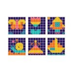⁦Boîte mosaïque en bois – puzzle et tableau⁩ - الصورة ⁦5⁩