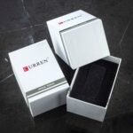 ⁦Montre Homme CURREN 83055 Chronographe – Cadran Noir, Bracelet Acier Argenté⁩ - الصورة ⁦8⁩
