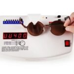 ⁦Lunettes de Soleil Polarisées Unisexe BARCUR BC8565 – Rondes Double Pont, Noires⁩ - الصورة ⁦5⁩